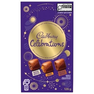 Cadbury Celebrations Assorted Gift Box 126 g, $5.79/100g