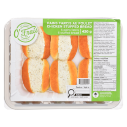  Pain farci au poulet 420 g, 2,14 $/100g