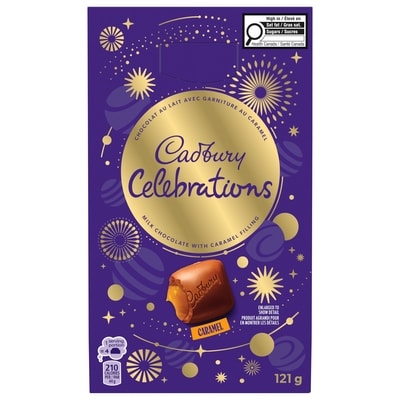 Cadbury Celebrations Caramel Gift Box 121 g, $6.02/100g