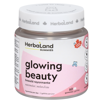 Herbaland Naturals Inc. Gummies Glowing Beauty Watermelon 60 ea, $0.33/1ea