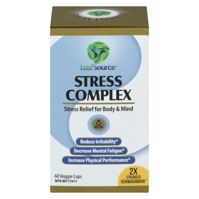LEAF SOURCE Stress Complex 100 ea, $0.37/1ea