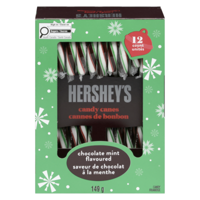 Hershey's Candy Canes Chocolate Mint Flavoured 149 g, $6.03/100g