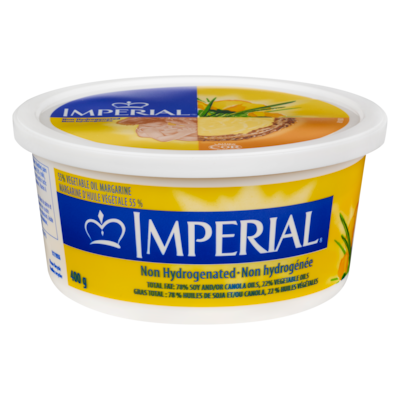 Imperial Margarine d'huile végétale 55 % non hydrogénée 400 g, 1,12 $/100g