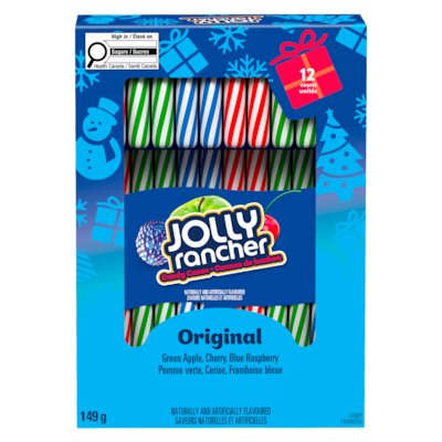 JOLLY RANCHER Candy Canes Original 149 g, $4.83/100g