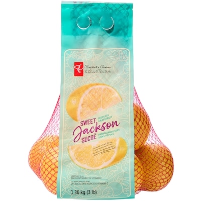 le Choix du Président Pamplemousses Sweet Jackson sucrés sans pépins 1360 g, 0,51 $/100g