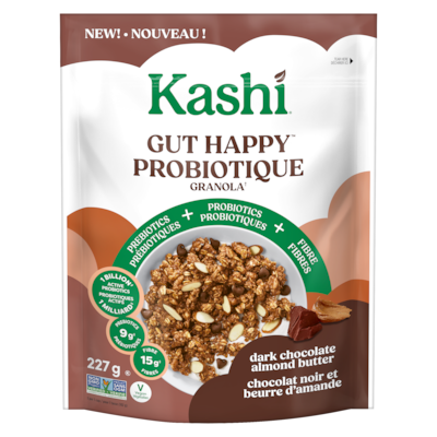 Kashi Granola chocolat noir et beurre d'amande 227 g, 3,96 $/100g