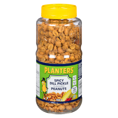 Planters Spicy Dill Pickle Flavoured Peanuts 454 g, $1.54/100g