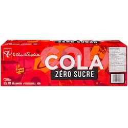 le Choix du Président Cola zéro sucre, lot de 12 canettes 12x355.0 ml, 0,16 $/100ml