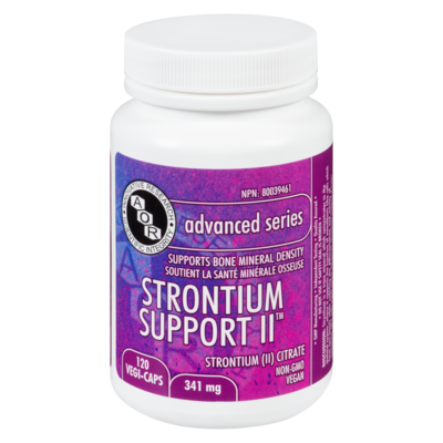 AOR Strontium Support Ii Vegi-Caps 341 Mg 120 ea, $0.46/1ea
