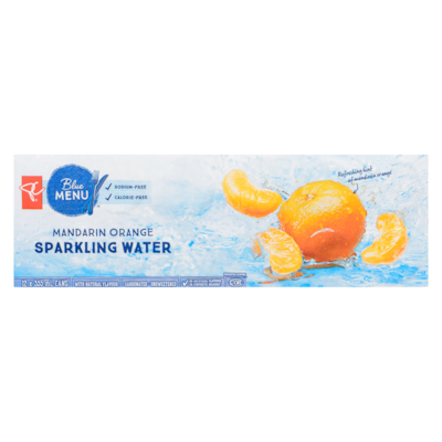 Mandarin Orange Sparkling Water With Natural Flavour (Case)