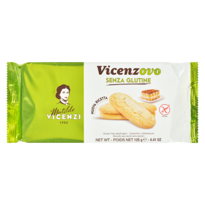 Vicenzi Gluten Free Ladyfinger Vicenzovo 125 g, $7.19/100g