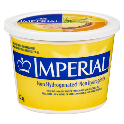 Imperial Margarine d'huile végétale 50 % non hydrogénée 1.2 kg, 0,71 $/100g
