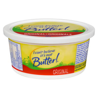 I Can't Believe It's Not Butter! 55% Vegetable Oil Margarine Original 400 g, $1.00/100g