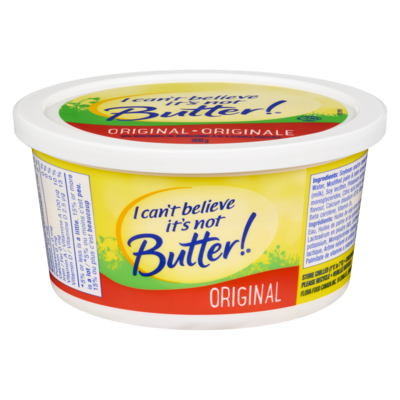 I Can't Believe It's Not Butter! 55% Vegetable Oil Margarine Original 800 g, $0.79/100g