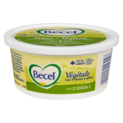 Becel Margarine végétale 400 g, 1,32 $/100g