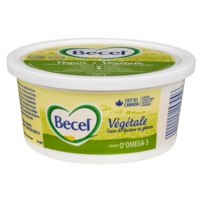 Becel Margarine végétale 400 g, 1,32 $/100g
