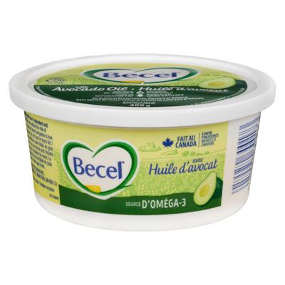 Becel Margarine avec huile d'avocat 400 g, 1,32 $/100g