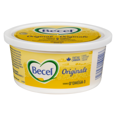 Becel Margarine originale 400 g, 1,37 $/100g