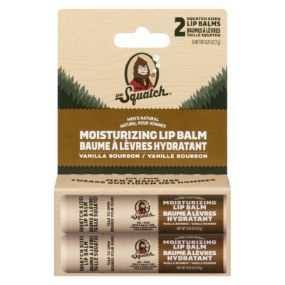 DR.Squatch Baume à lèvres hydratant vanille bourbon 1 g, 12,99 $/1ch