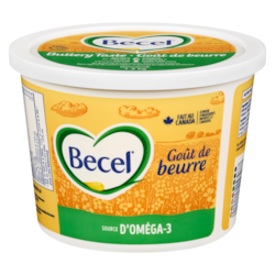 Becel Margarine goût de beurre 1.2 kg, 1,42 $/100g
