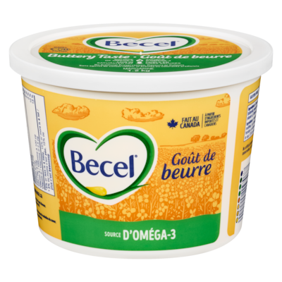 Becel Margarine goût de beurre 1.2 kg, 1,42 $/100g