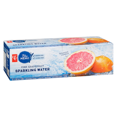 Pink Grapefruit Sparkling Water