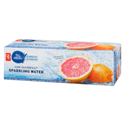 Pink Grapefruit Sparkling Water