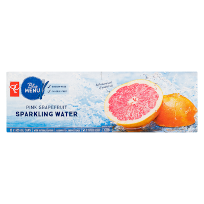 Pink Grapefruit Sparkling Water
