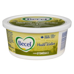 Becel Margarine avec huile d'olive 400 g, 1,32 $/100g