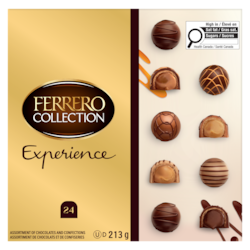 Ferrero Rocher Assortment Of Chocolates And Confections 213 g, $8.92/100g