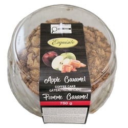 null Apple Caramel Coffee Cake 750 g, $1.00/100g