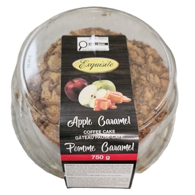 null Apple Caramel Coffee Cake 750 g, $1.20/100g