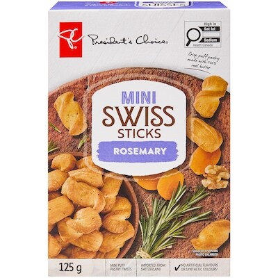 le Choix du Président Mini pailles suisses Romarin 125 g, 2,55 $/100g