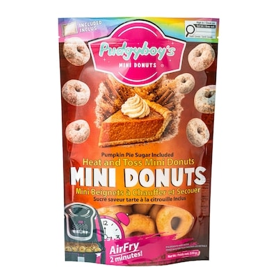 null Pumpkin Pie Sugar Mini Donuts Heat and Toss 320 g, $2.34/100g