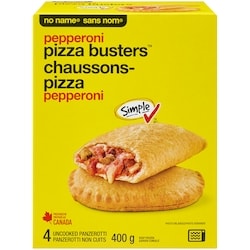 No Name Pepperoni Pizza Busters™  400 g, $1.12/100g