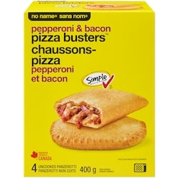 No Name Pepperoni and Bacon Pizza Busters™  400 g, $1.12/100g