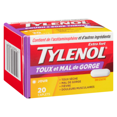 Toux et mal de gorge extra fort jour