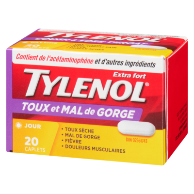 Toux et mal de gorge extra fort jour
