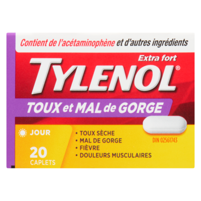 Toux et mal de gorge extra fort jour