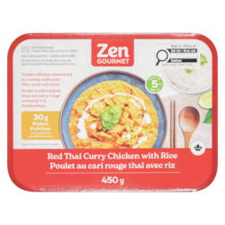 Zen Gourmet Red Thai Curry Chicken with Rice 450 g, $2.22/100g