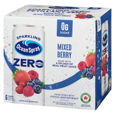 Sparkling Beverage Mixed Berry Zero Sugar