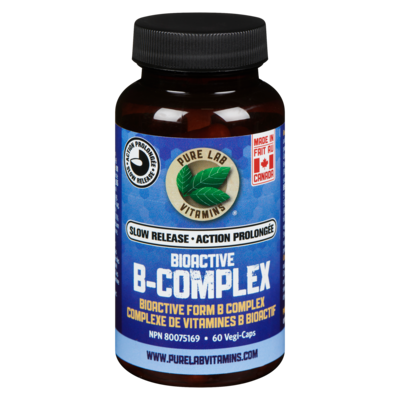 Pure Bioactive B-Complex Slow Release 60 ea, $0.27/1ea