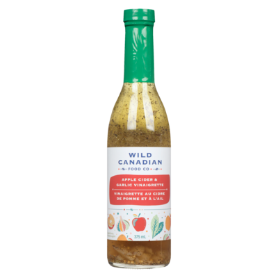 Wild Canadian Food Co. Apple Cider & Garlic Vinaigrette 375 ml, $2.13/100ml