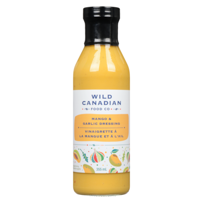 Wild Canadian Food Co. Mango & Garlic Dressing 355 ml, $2.25/100ml