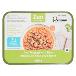 Zen Gourmet Beef Bulgogi with Rice 450 g, $2.22/100g
