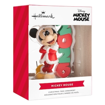 Ornement en résine Mickey Dtd