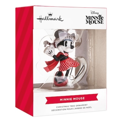 Hallmark Disney Christmas Ornament (Minnie Mouse Festive) 1 ea, $13.00/1ea