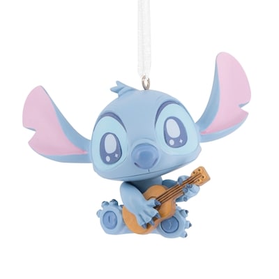 Hallmark Disney Christmas Ornament (Stitch With Guitar) 1 ea, $13.00/1ea