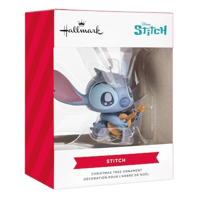 Disney Christmas Ornament (Stitch With Guitar)