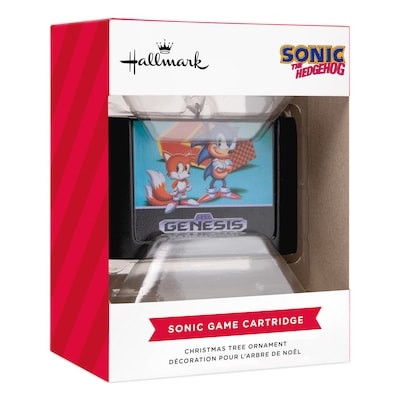 Figurine en résine SONIC 2 Cartouche de jeu